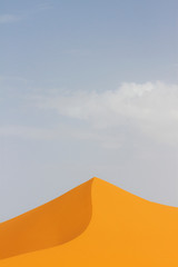 Fototapeta na wymiar sand dunes and sky