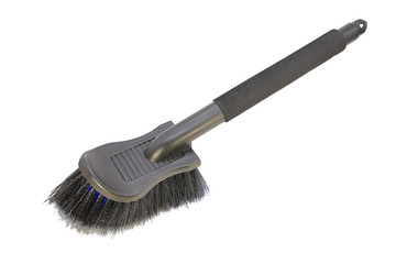 Soft car wash brush isolated on white background