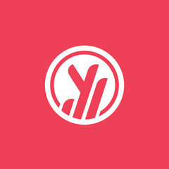 Fototapeta premium Y Letter Logo