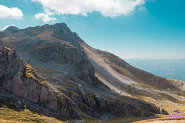 The most spectacular mountain peak in Macedonia - Bik Doruk at Stogovo mountains