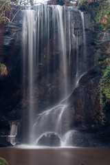Fototapeta na wymiar Routin Lynn Waterfall, Northumberland, North East England