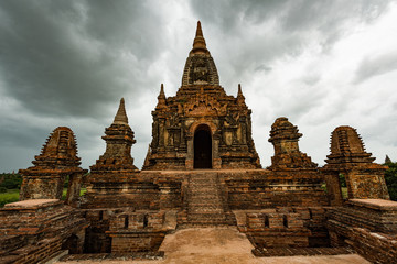 Fototapeta premium The ruins of South Guni Temple, Baga, Myanmar