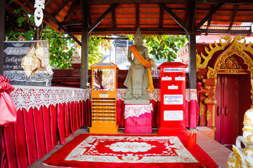 A beautiful view of Wat Sri Suphan, the Silver Temple at Chiang Mai, Thailand.