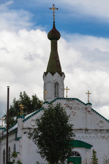 white brick christian church