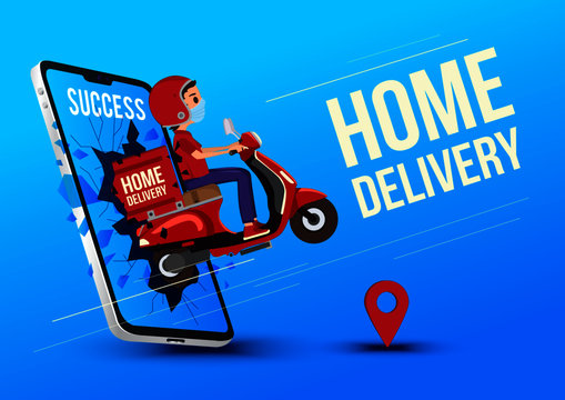 free home delivery icon