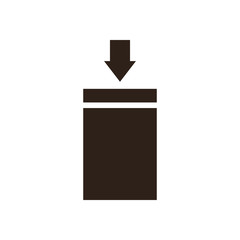 stacking limitation flat style icon vector design