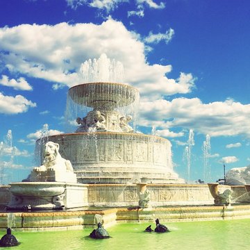 Fountain At Belle Isle Park