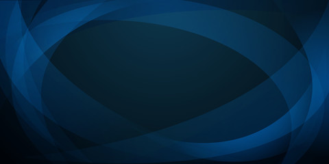 Abstract background made of curved lines in dark blue colors