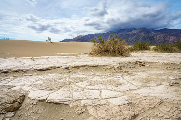 mesquite flat sand dunes in death valley national park in california, usa