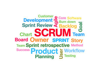 SCRUM Schlagwörter zur Software Entwicklung