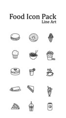 Fast Food Icon Pack