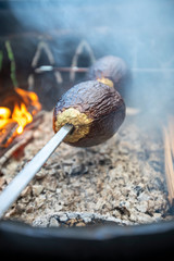 grilled chicken legs