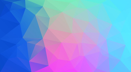 multicolor horizontal triangle background for you design