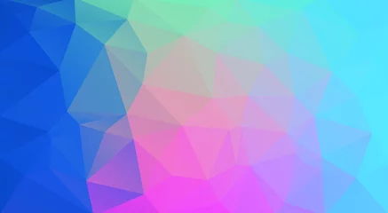 Foto auf Alu-Dibond multicolor horizontal triangle background for you design © igor_shmel