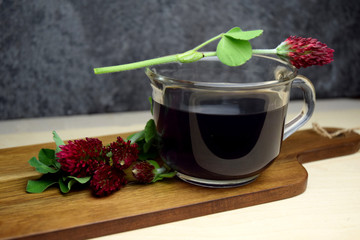 Red Clover tea  organic bio healthy