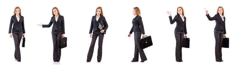 Woman businesswoman in business concept