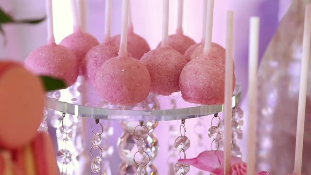 candy bar cake pops macaroons cakes cupcakes muffins the pink party
