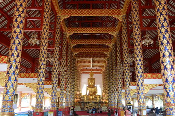 Sala Kan Prian at Wat Suan Dok in Chiang Mai