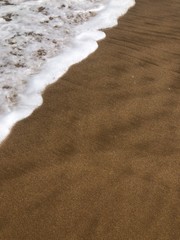 wave on the beach
