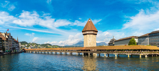 Chapel bridge in Lucerne