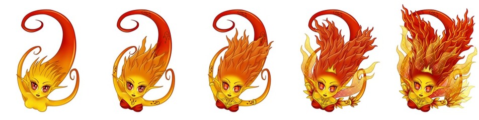 Fire elemental evolution