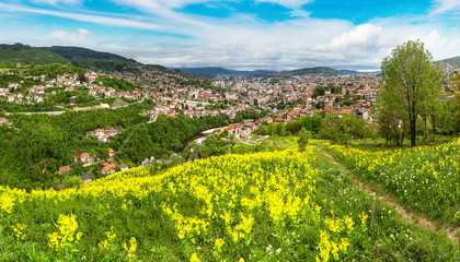 Panoramic view of Sarajevo