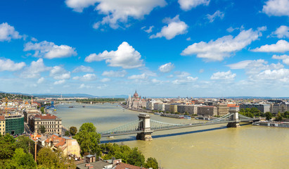 Fototapeta premium Panoramic view of Budapest