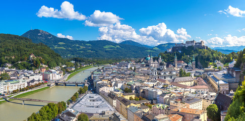 Obraz premium Salzburg Cathedral, Austria