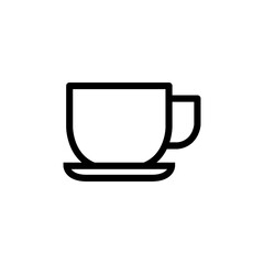 Coffee cup icon, coffee mug icon