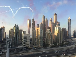 Fototapeta na wymiar Dubai Airline Show