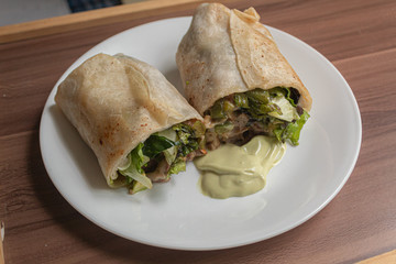 Mexican food Burrito