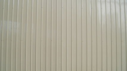 Fototapeta premium White vintage corrugated metal or zinc texture surface or galvanize steel in the vertical line background or texture