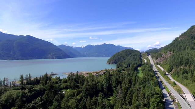 Sea to Sky Highway (Hwy #99) between Vancouver and Whistler | Beautiful British Columbia Canada