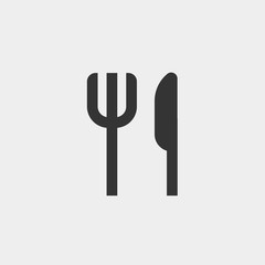 cutlery icon vector illustration for website and graphic design