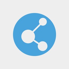 share icon vector illustration for website and graphic design