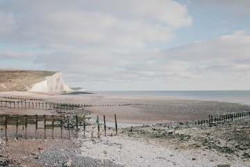 the sea and white cliffs