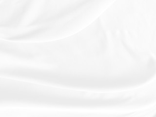 White fabric pattern background Smooth surface