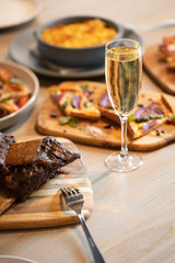 Restaurant food