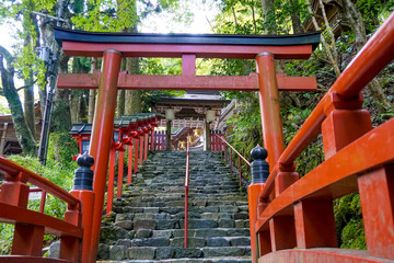 Fototapeta na wymiar 京都　貴船神社