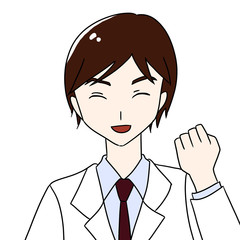 医療関係者／人物／イラスト