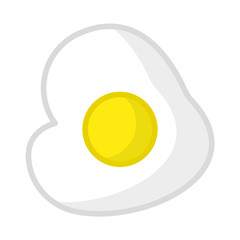 fried egg on a plate