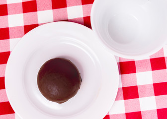 cake, towel, coffee, gingerbread, bread, honey, sweet, food, brown, dulce de leche, chocolate, yellow, tea