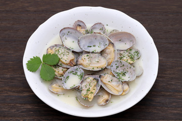 あさりバター焼き