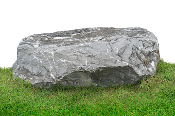 stones white background, Clipping path