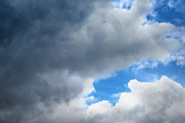 dark Sky clouds before rain