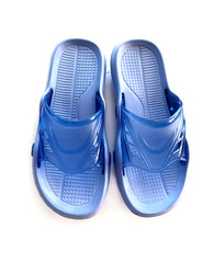 women's shoes for the beach and pool blue