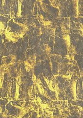 金色テクスチャー　イエロー　背景イラスト素材
