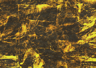 金色テクスチャー　イエロー　背景イラスト素材
