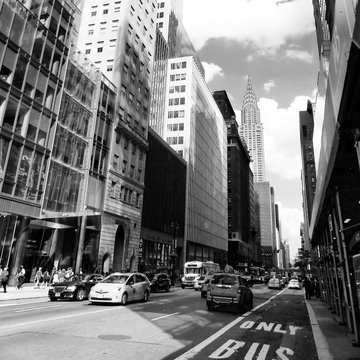 Low Angle View Of Street And Building In City Against Sky © dirk pohl/EyeEm
