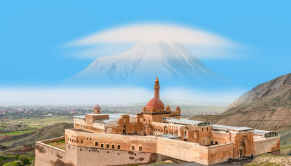 Ishak Pasha palace - Agri, Dogubayazit, Turkey